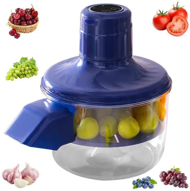 Main image of Rechargeable Grape Peeling Machine Electric Automatic Fruit Peeler With Stainless Steel and the handle Household Appliance
