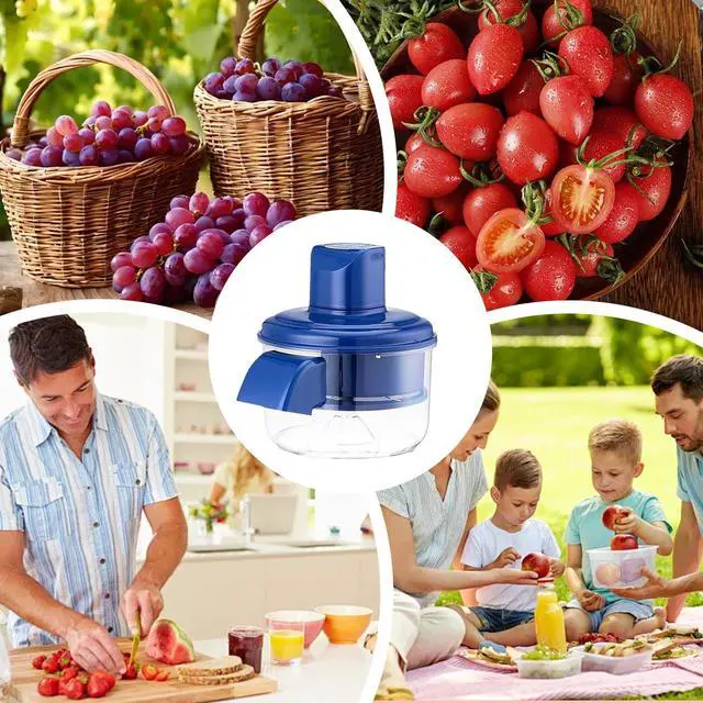 Alt view image 4 of 7 - Automatic Fruit Peeler | Automatic Rechargeable Fruit Peeling Tool | 50W Quick Home Kitchen Peeler Machine for Camping Party Barbecue Dorm Apartment