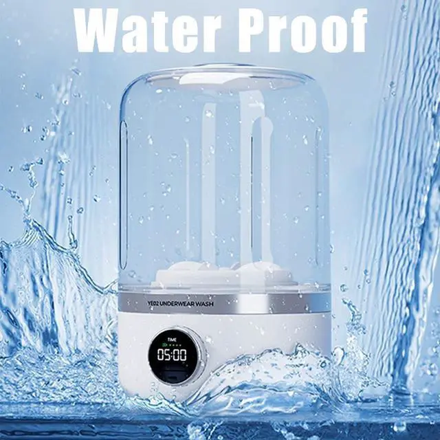 Alt view image 5 of 6 - Heeucnon Ye02 Underwear Washer Rechargeable Cordless for Bra, Underwear, Socks, Baby Clothes