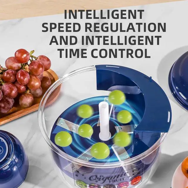 Alt view image 5 of 7 - Grape Peeling Machine,2025 Upgraded Electric Automatic Garlic Peeler Machine,Automatic Small Fruit Garlic Peeler Machine,Rechargeable Commercial Smart Fruit Machines for Grapes,Garlic,Tomato,Cherry