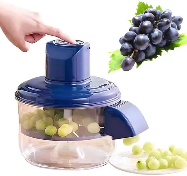 Main image of Grape Peeling Machine, Electric Tomatoes Peeler Tool, Rechargeable Automatic Small Fruit Cherry Skin Remover Tool for Home, Kitchen