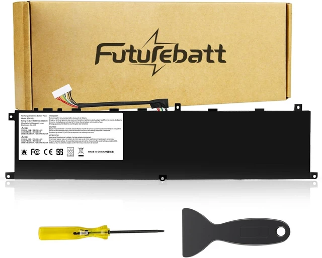 Main image of Futurebatt BTY-M6L Laptop Battery Replacement for MSI GS65 Stealth Thin for MSL GS75 Stealth Thin for MSI GS60 6QE-054US Series for MSI P65 Creator 8RD-021 8SF 9SE Series