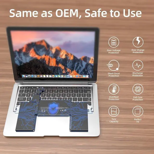 Alt view image 5 of 7 - A1965 Battery & Tool Kit for MacBook Air 13 inch A1932 A2179