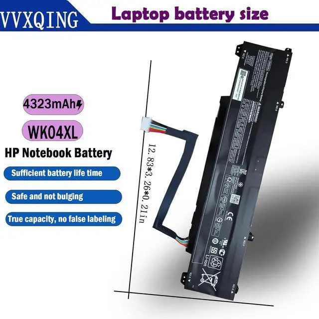 Alt view image 7 of 7 - WK04XL Battery Replacement for HP Victus 16-E 16-D 16-R 16-S 15-FB 15-FA