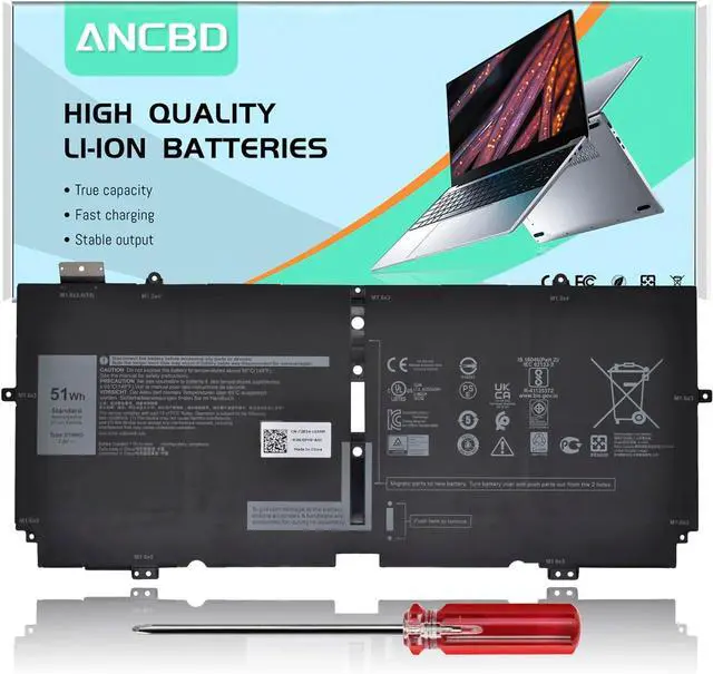 Main image of X1W0D Battery for Dell XPS 13 7390 2-in-1 XPS 13 9310 2-in-1 P103G P103G001
