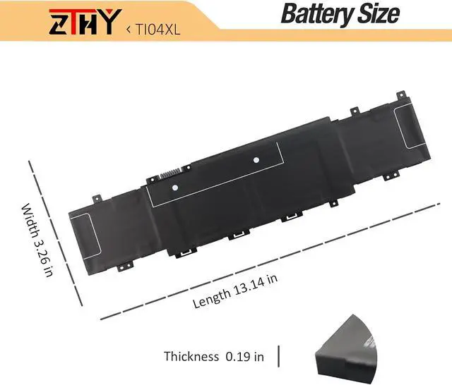 Alt view image 7 of 7 - TI04XL M24563-005 Laptop Battery Replacement for HP Envy 17-CH000 17m-ch000