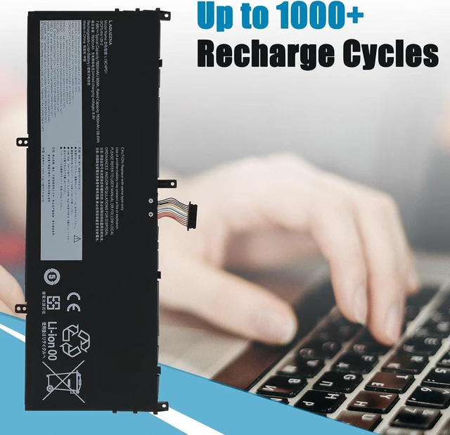 Alt view image 5 of 6 - L19C4PD1 Laptop Battery Compatible with Lenovo ideapad Yoga 6-13ARE05 6-13ALC6 Yoga C640-13IML LTE Series L19D4PD1 SB10W67395 5B10W67385 5B10U65274 SB10W67360 5B10W67329 5B10U65275 60Wh