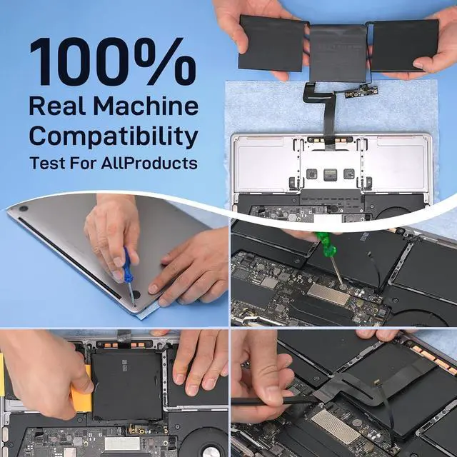 Alt view image 6 of 6 - A1708 Battery Replacement for MacBook Pro 13 inch Model A1708 (2016,2017)