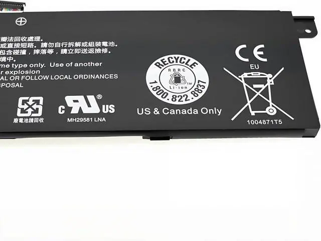 Alt view image 5 of 6 - Tanch Genuine R13B02W R13B01W 161301-01 161302-AA Laptop Battery for Xiaomi Notebook Air 13 13 2018 13.3 2018 TM1703 TM1704 TM1604 161301-01 161301-07 161301-FC 7.6V 5107mAh 39W