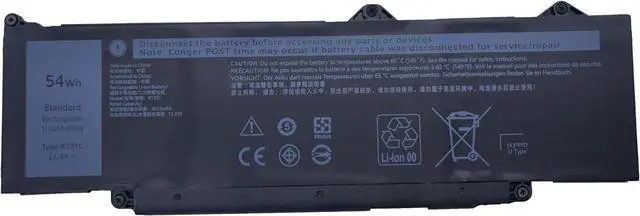Main image of R73TC Laptop Battery Compatible with Dell Latitude 3340 3440 3480 3540 3580 5340 5440 5540 Series KDM9P DR02P GRWKG 2X1V9 GTG7N - 11.4V 54Wh