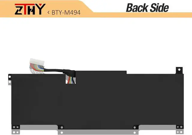Alt view image 7 of 7 - ZTHY BTY-M494 Laptop Battery Replacement for MSI Modern 15 B12M B12HW B13M