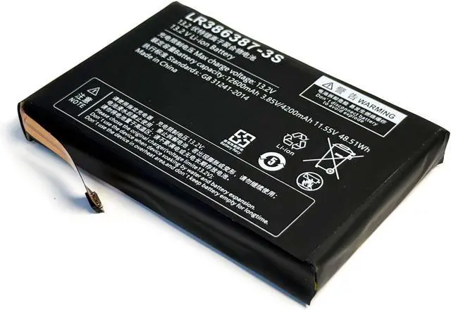 Alt view image 3 of 7 - LR386387-3S Battery Replacement for Onexplayer mini pro 6800u Series(11.55V 48.51Wh)