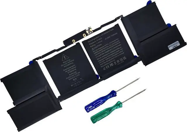 Main image of A1953 A1990 Laptop Battery Replacement for MacBook Pro 15" Mid 2018 2019 EMC 3215 EMC 3359 Touch Bar MV902LL/A MV912LL/A MV922LL/A MV932LL/A MV942LL/A MV952LL/A MV962LL/A (11.4V 83.6Wh/7336mAh)