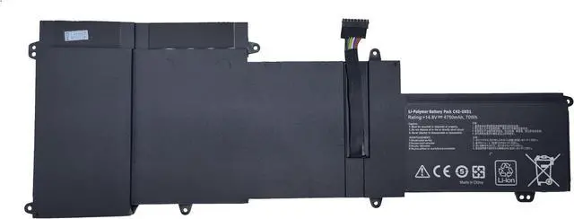 Main image of C42-UX51 Replacement Laptop Battery Compatible with Asus UX51 UX51VZ U500VZ UX51VZA C42-UX51 Series Zenbook Laptop 14.8V 70Wh