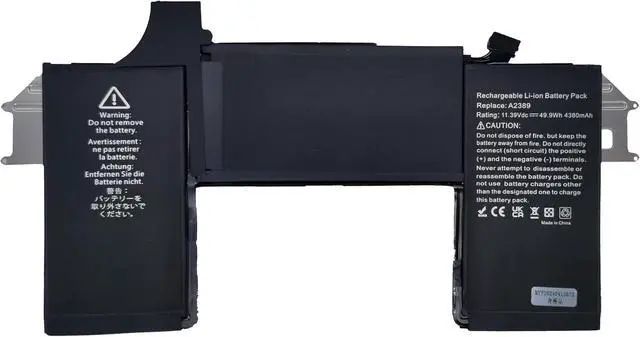 Alt view image 6 of 7 - A2389 A2337 Laptop Battery Replacement for MacBook Air 13 Inch A2337 M1 2020 EMC 3598 MGN53LL/A MGN83LL/A MGN63LL/A MGN93LL/A MGND3LL/A MGN73LL/A MGNA3LL/A MGNE3LL/A (11.39V 49.9Wh/4380mAh)