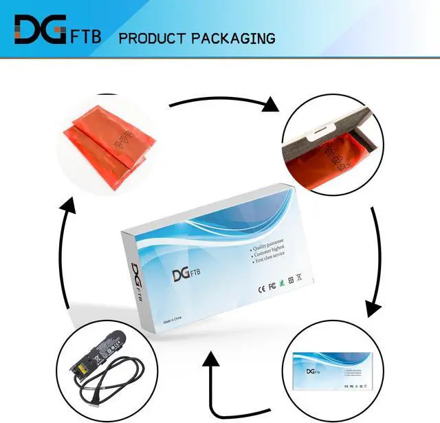 Alt view image 7 of 7 - DGFTB 460499-001 462976-001 New Laptop Battery for HP Smart Array P P212 P400 P410 P410i P411 P800 Raid Controllers Series 462969-B21 381573-001 398648-001 HSTNM-B011 4.8V 650mAh
