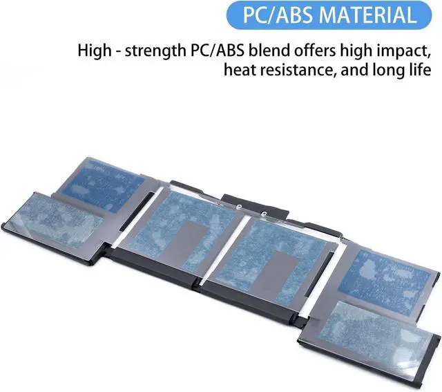 Alt view image 5 of 6 - A1953 A1990 Battery Replacement for MacBook Pro 15" Mid 2018 2019 EMC 3215 EMC 3359 Touch Bar MV902LL/A MV912LL/A MV922LL/A