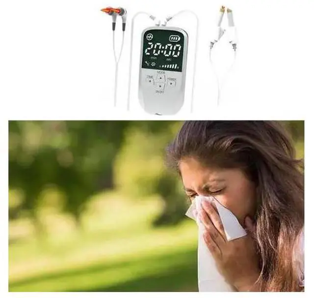 Alt view image 5 of 5 - COZING Nose Rhinitis Sinusitis relief Therapy Massage Hay Fever Low Frequency Pulse Laser Health Care Machine