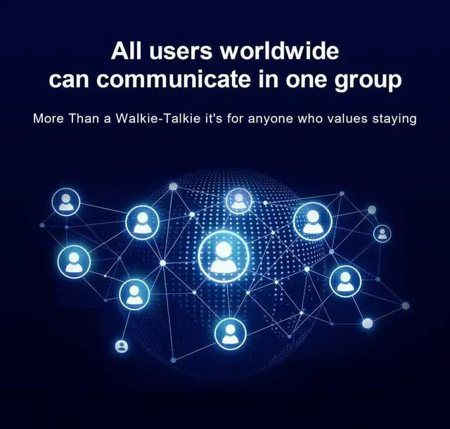 Alt view image 5 of 7 - Choyong WT2 4G+WiFi Unlimited Range Rapid Walkie Talkies 50,000+km Long Range PoC with SIM Cards Global Two Way Radios