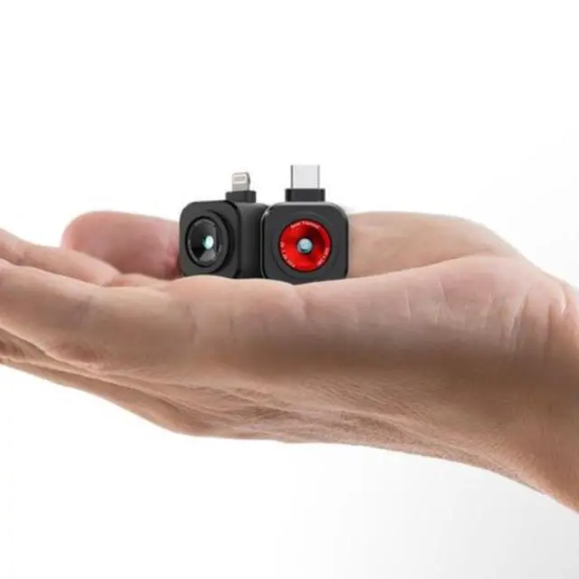 Alt view image 3 of 7 - - Nano 200 Thermal Camera for Apple iOS with USB-C Connector, iPhone Thermal Camera, High Resolution 200 X 150 Thermal Imager, 25hz Imaging Frame Rate, -4°F~626°F, iPhone 15 & 16