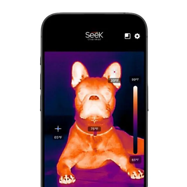 Alt view image 5 of 7 - - Nano 200 Thermal Camera for Apple iOS with USB-C Connector, iPhone Thermal Camera, High Resolution 200 X 150 Thermal Imager, 25hz Imaging Frame Rate, -4°F~626°F, iPhone 15 & 16