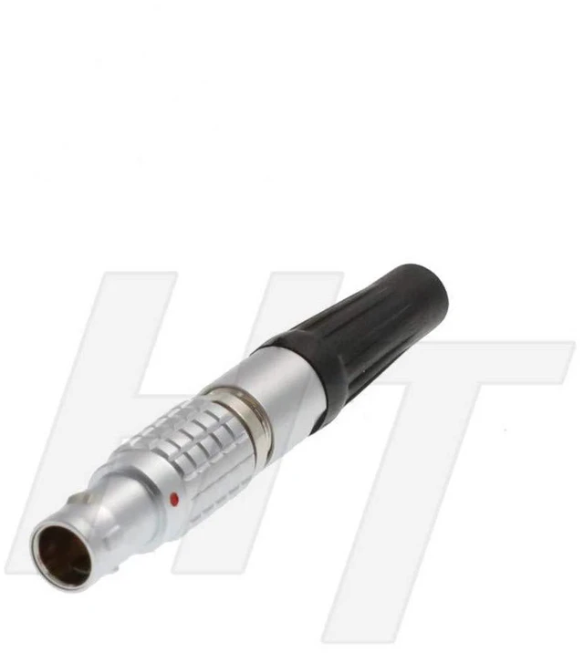 Alt view image 3 of 3 - HangTon 5-Pcs FGG 0B 5-Pin Male Circular Push-Pull Connector Cable Plug for Timecode Data & Power