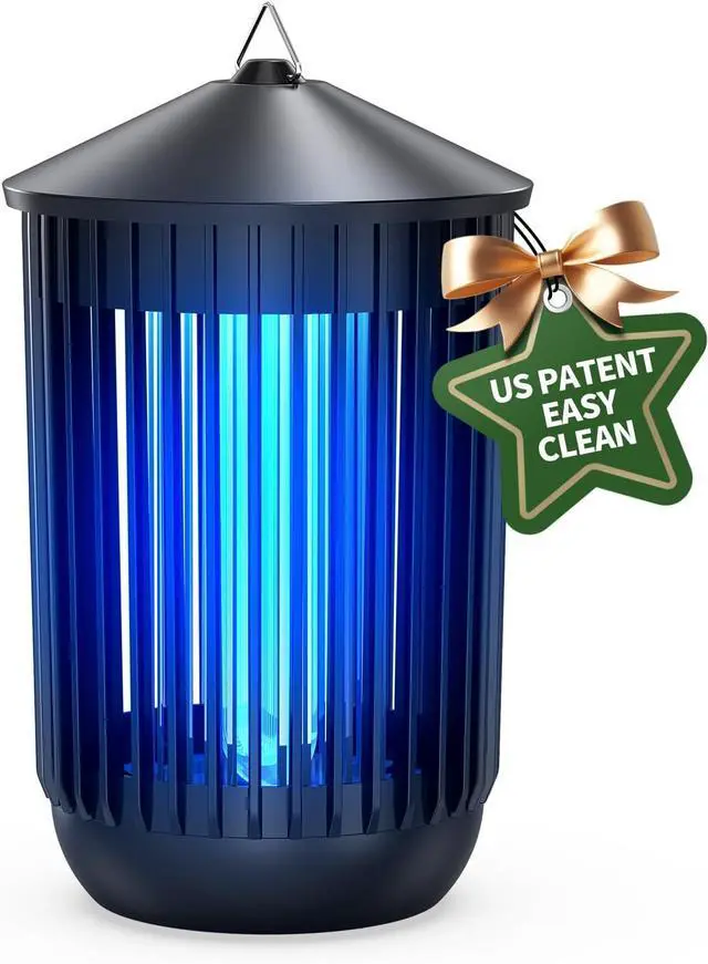 Main image of Bug Zapper Outdoor Indoor, Mosquito Zapper, Electric Fly Traps IPX4 Waterproof 20W Lamp Fly Insects Traps for Patio, Garage, Backyard, Porch