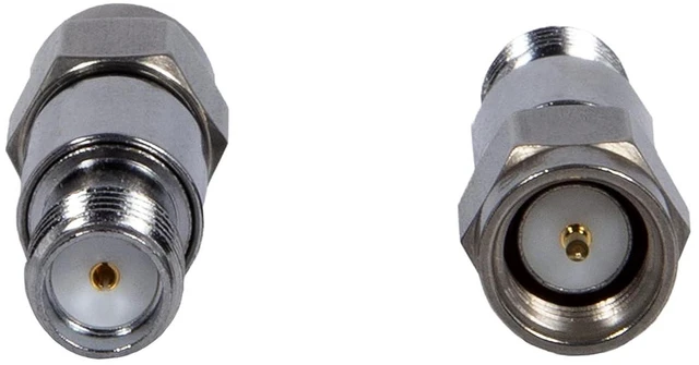 Alt view image 2 of 2 - SMA Attenuator Kit - Bundle of 6pc 2W 50 Ohm SMA in-Line Attenuators Provides Highly Linear Attenuation from 1dB to 42dB in 1dB Increments. 1dB, 2dB, 3dB, 6dB, 10dB
