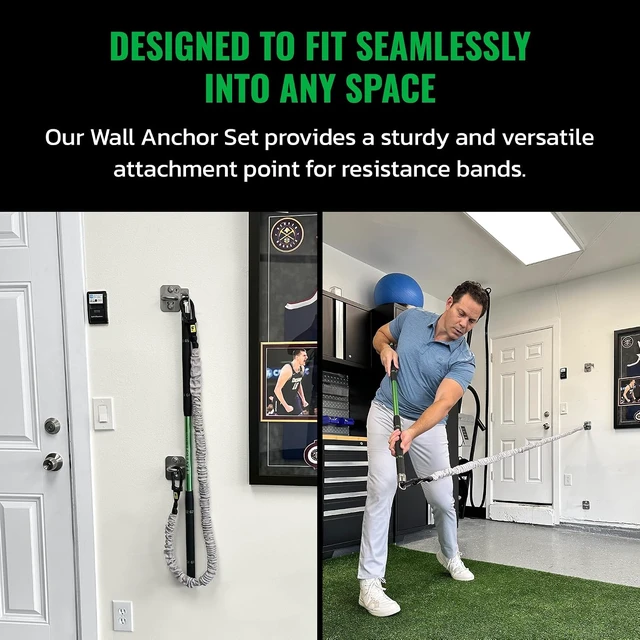 Alt view image 6 of 7 - Wall Anchor Set Proven by Golfer Scottie Scheffler