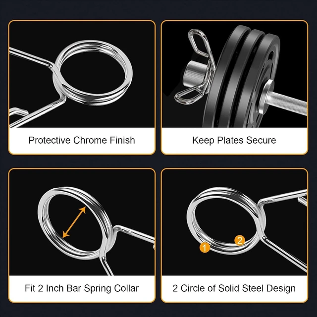Alt view image 6 of 7 - 16"/20" Olympic Dumbbell Handle, Loadable Dumbbells Bar for 2'' plates
