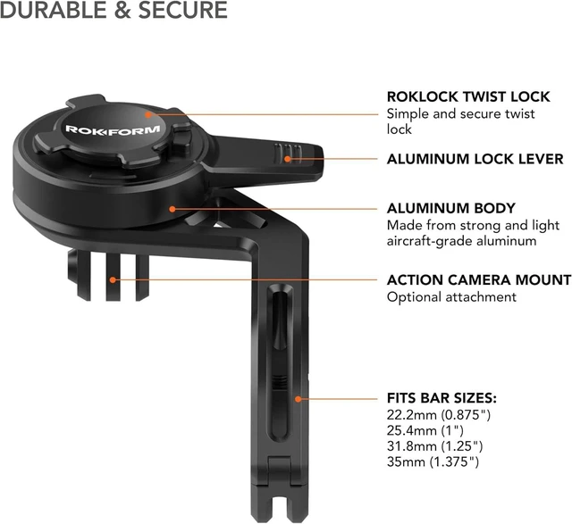 Alt view image 2 of 7 - Over the Top Bike Phone Mount, Fits 4 Handlebars 22.2-35mm (-1)