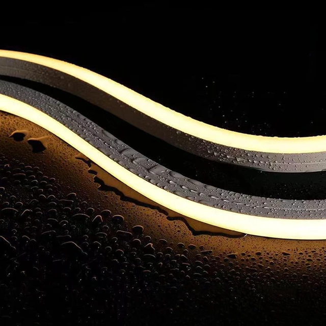 Alt view image 2 of 6 - Silicone Soft LED Strip,LED Landscape Lighting,12V Low Voltage Step Light 3000K Warm White Light,IP68 Waterproof Outdoor Landscape Lighting,Suitable for Courtyard Wall Stairs