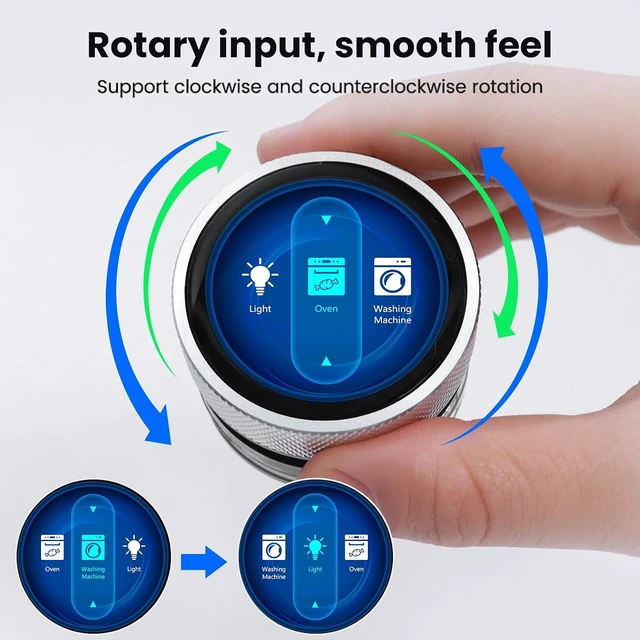 Alt view image 3 of 7 - 1.28" ESP32-S3 Round Knob Touch Display, 240x240 Rotary