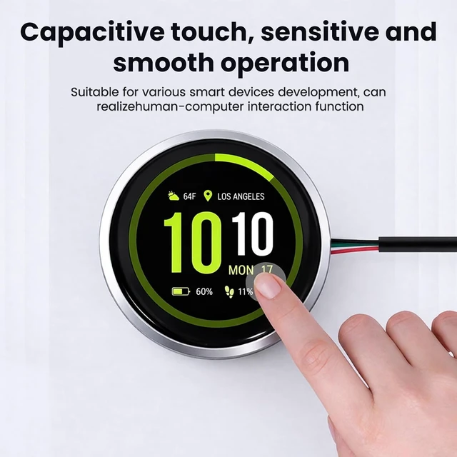 Alt view image 4 of 7 - 1.28" ESP32-S3 Round Knob Touch Display, 240x240 Rotary