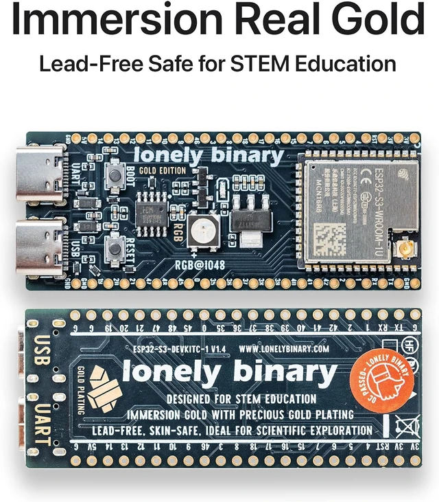 Alt view image 2 of 7 - 3-Pack ESP32-S3 N16R8 16MB Dev Board with 3 IPEX Antennas