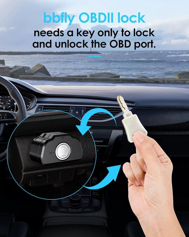 Alt view image 2 of 7 - K02 OBD Port Locking Tool, Car OBD2 Protector Device