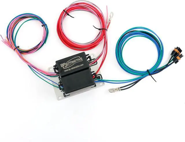 Alt view image 2 of 7 - BP Automotive LS Swap Standalone Wiring Harness with Fuse Block OBD2 and Fan Control