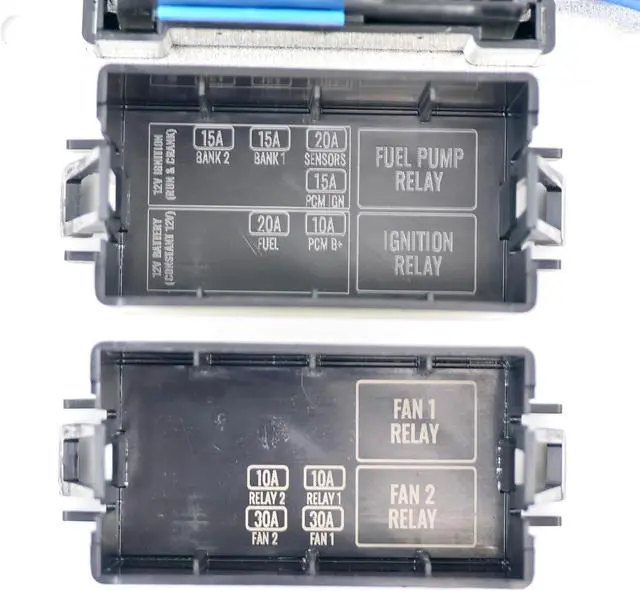 Alt view image 4 of 7 - BP Automotive LS Swap Standalone Wiring Harness with Fuse Block OBD2 and Fan Control