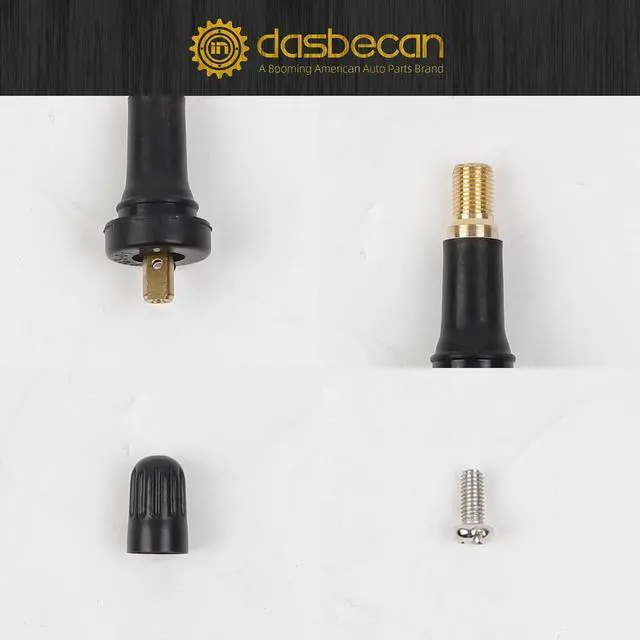 Alt view image 5 of 7 - 100pcs 17-20008 TPMS Snap-in Tire Pressure Sensor Valve Stem Compatible with Chevy GMC Ford Dodge Cadillac Buick Chrysler RAM Lincoln Pontiac Subaru
