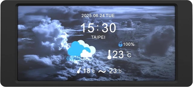 Alt view image 3 of 6 - 6.0 Inch LCD Screen Kit; 1480x720p; TTRGBPlus 3.0 Supported; Type-C to USB (9-Pin); Standalone; Black; AC-079-OO1NAN-A1