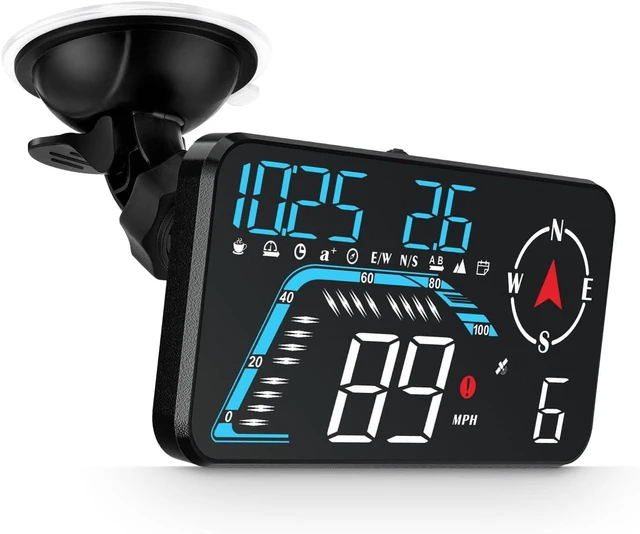Main image of Head Up Display G12, A Car Head Up Display with Multifunctional Mileage Display, Suitable for All GPS Speedometer Models, USB Plug and Play, Easy Installation