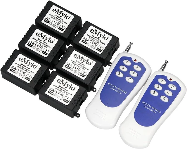 Main image of Wireless Remote Control Switch 12V 10A 433MHz RF Relay