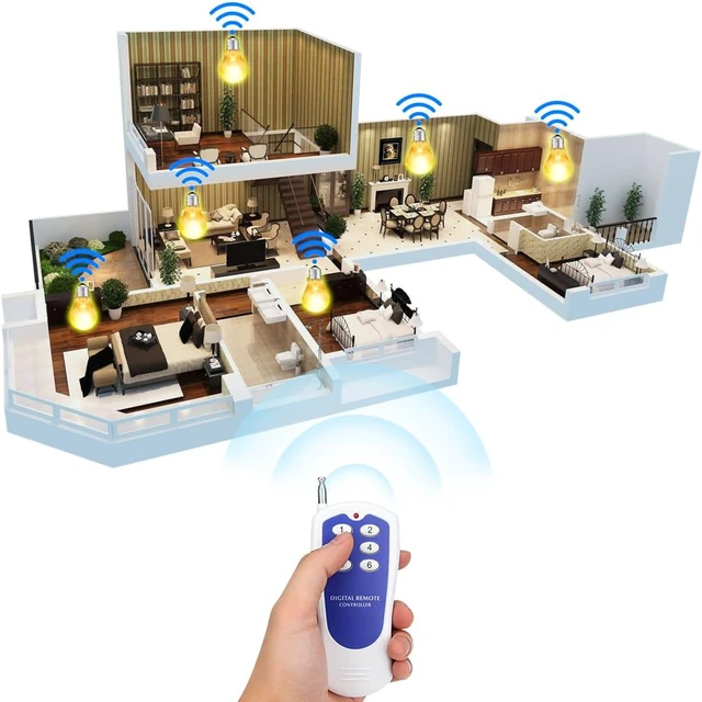 Alt view image 3 of 7 - Wireless Remote Control Switch 12V 10A 433MHz RF Relay