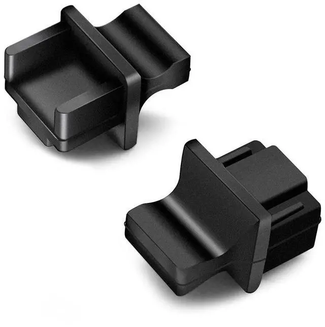 Alt view image 2 of 6 - RJ45 Dust Covers Caps Ethernet Port Plugs Suitable for Open Slot on Network Switch Silicone 100pcs/pack