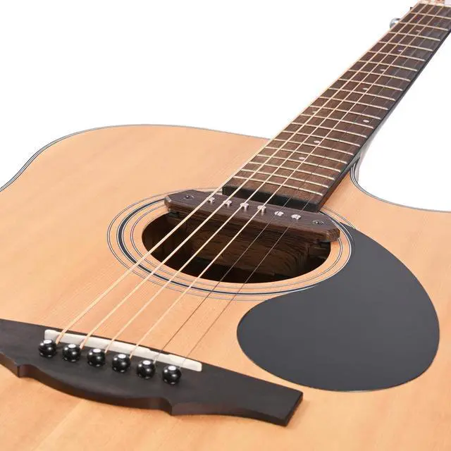 Alt view image 3 of 7 - Acoustic Guitar Pickup Passive Megnetic Soundhole Pickup with Humbucker Volume Timbre Control