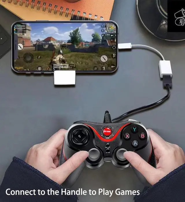 Alt view image 5 of 7 - SOEWIOU Lightning to USB Camera Adapter, Apple MFi Certified USB 3.0 OTG Dongle Cord for iPhone 14 13 12 11 X XS XR 8 Plus, iPad to Connect USB Flash Drive, Card Reader, Keyboard, Mouse, Piano, U Disk