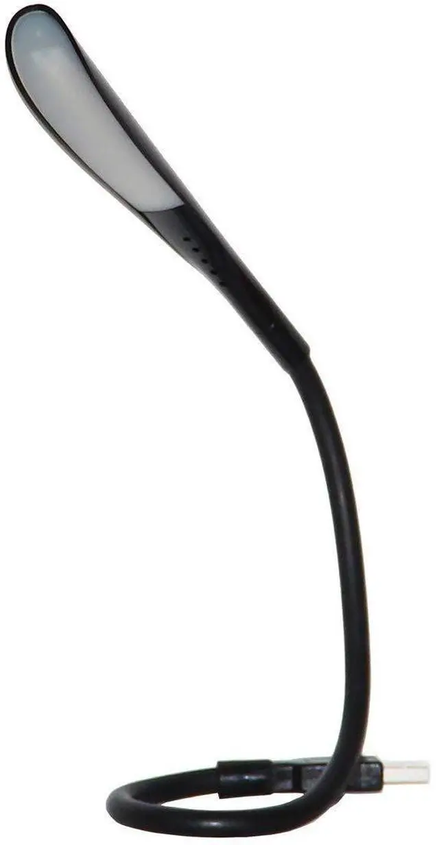 Main image of SOEWIOU USB Reading Lamp with 14 LEDs Dimmable Touch Switch and Flexible Gooseneck for Notebook Laptop, Desktop, PC and MAC Computer + On/Off Setting (14 LED, Black)
