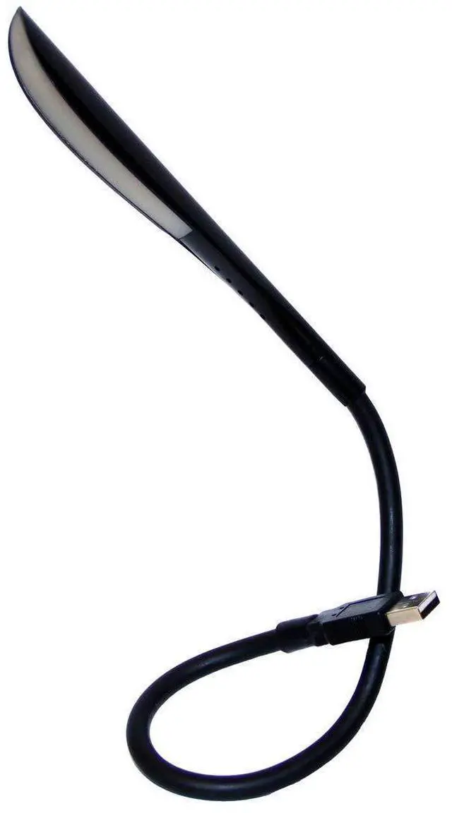 Alt view image 7 of 14 - SOEWIOU USB Reading Lamp with 14 LEDs Dimmable Touch Switch and Flexible Gooseneck for Notebook Laptop, Desktop, PC and MAC Computer + On/Off Setting (14 LED, Black)