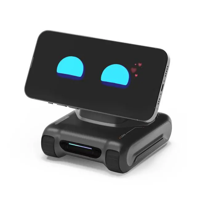 Main image of SOEWIOU AI Desktop Robot Companion,ChatGPT Voice Interaction,Visual Understanding,Personality&Memory,10W Wireless Charging,Tech&Gadget Gift,Electronic pets,Toy,Geek,Desktop Setup