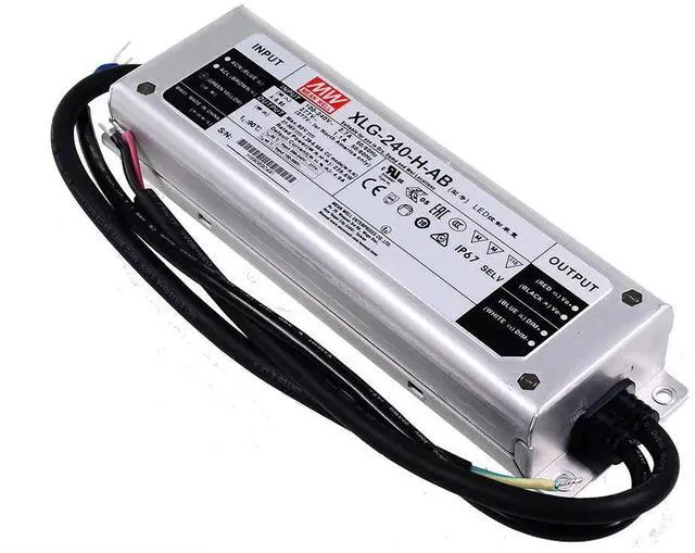 Alt view image 2 of 7 - Original MEAN WELL XLG-240 240W Constant Power Mode Dimmable LED Driver 4900mA Current Adjustable 3 in 1 Dimming LED Power Supply AB type